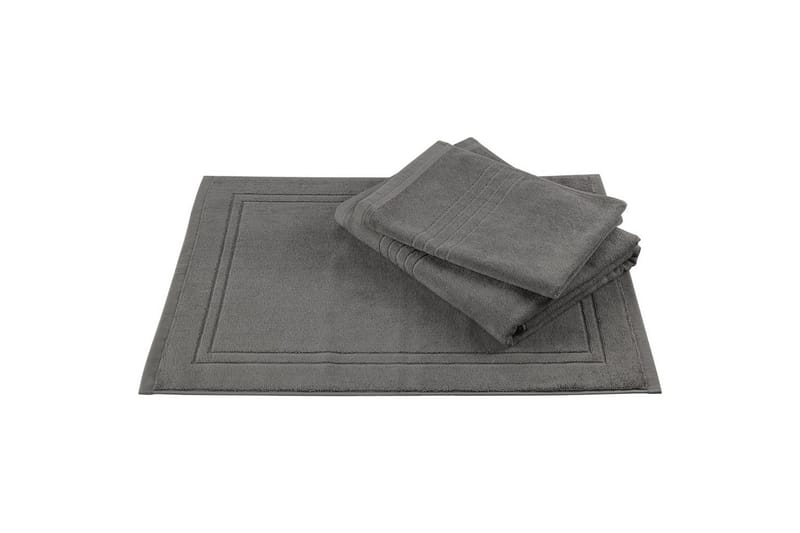 Badematte Helle 50 x 70 cm - Grå - Tekstiler & tepper - Baderomstekstiler