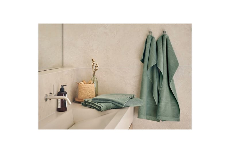 Badematte Helle 50 x 70 cm - Grønn - Tekstiler & tepper - Baderomstekstiler