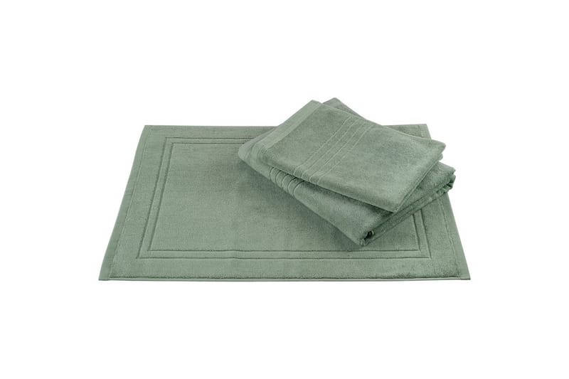 Badematte Helle 50 x 70 cm - Grønn - Tekstiler & tepper - Baderomstekstiler