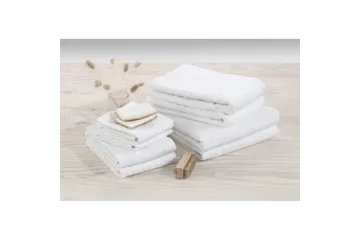 Badestykke Basic Frotté - Hvit - Tekstiler & tepper - Baderomstekstiler