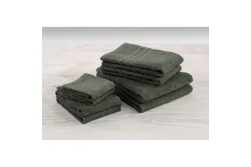 Badestykke Basic Frotté - Mørk grønn - Tekstiler & tepper - Baderomstekstiler