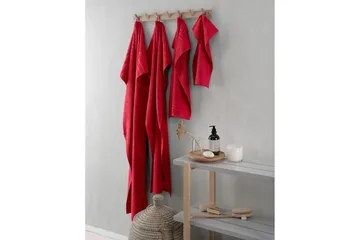 Badestykke Basic Frotté - Rød - Tekstiler & tepper - Baderomstekstiler