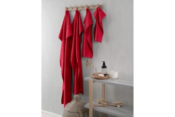 Badestykke Basic Frotté - Rød - Tekstiler & tepper - Baderomstekstiler