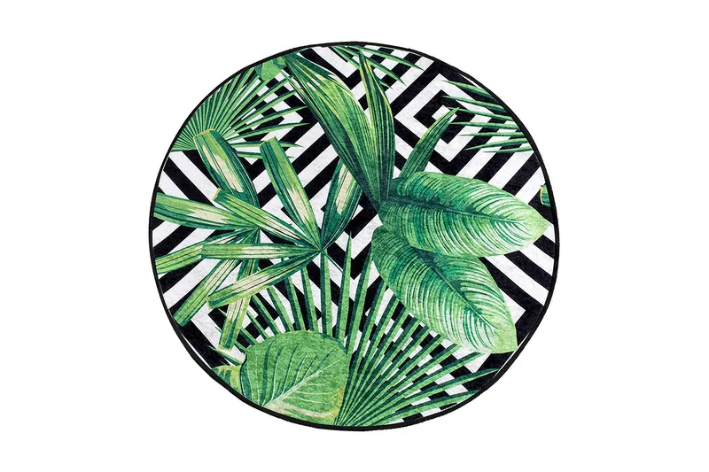 Chilai Home Badematte 100 Rund, Multi