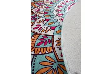 Chilai Home Badematte 100 Rund - Multi - Tekstiler & tepper - Baderomstekstiler