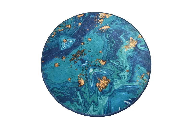 Chilai Home Badematte 100 Rund, Multi