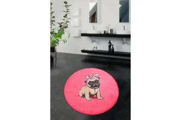 Chilai Home Badematte 100 Rund - Multi - Tekstiler & tepper - Baderomstekstiler