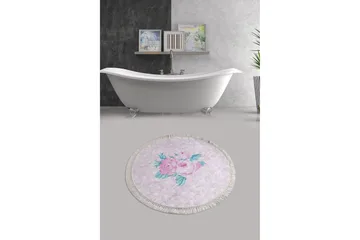 Chilai Home Badematte 100 Rund - Multi - Tekstiler & tepper - Baderomstekstiler