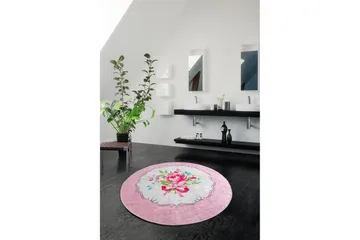 Chilai Home Badematte 100 Rund - Multi - Tekstiler & tepper - Baderomstekstiler