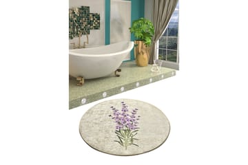 Chilai Home Badematte 100 Rund - Multi - Tekstiler & tepper - Baderomstekstiler