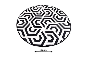 Chilai Home Badematte 100 Rund - Multi - Tekstiler & tepper - Baderomstekstiler