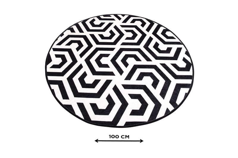 Chilai Home Badematte 100 Rund - Multi - Tekstiler & tepper - Baderomstekstiler