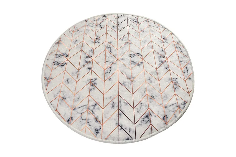 Chilai Home Badematte 100 Rund, Multi