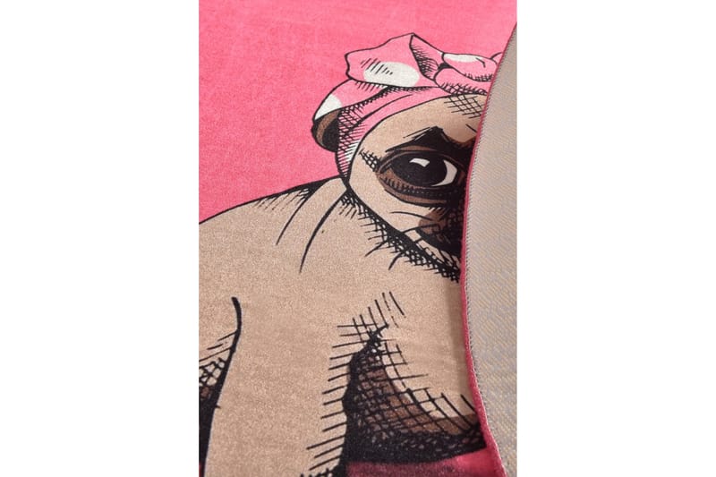 Chilai Home Badematte 100 Rund - Multi - Tekstiler & tepper - Baderomstekstiler