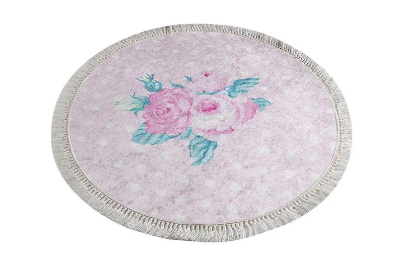 Chilai Home Badematte 100 Rund, Multi