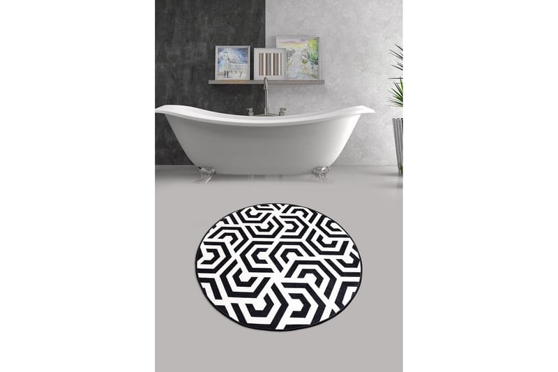 Chilai Home Badematte 100 Rund - Multi - Tekstiler & tepper - Baderomstekstiler