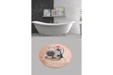 Chilai Home Badematte 100 Rund - Multi - Tekstiler & tepper - Baderomstekstiler