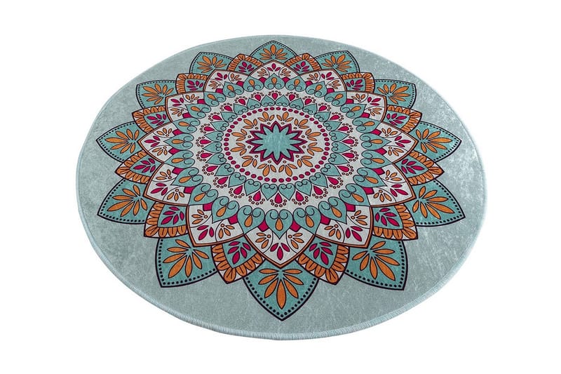 Chilai Home Badematte 100 Rund, Multi