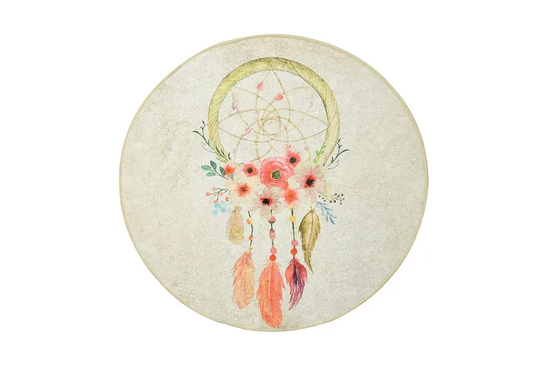 Chilai Home Badematte 100 Rund, Multi