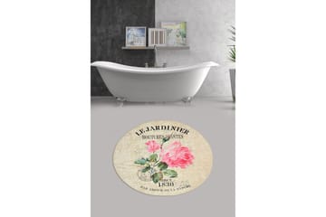 Chilai Home Badematte 100 Rund - Multi - Tekstiler & tepper - Baderomstekstiler