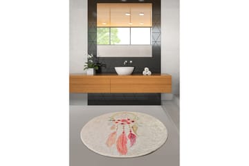 Chilai Home Badematte 100 Rund - Multi - Tekstiler & tepper - Baderomstekstiler