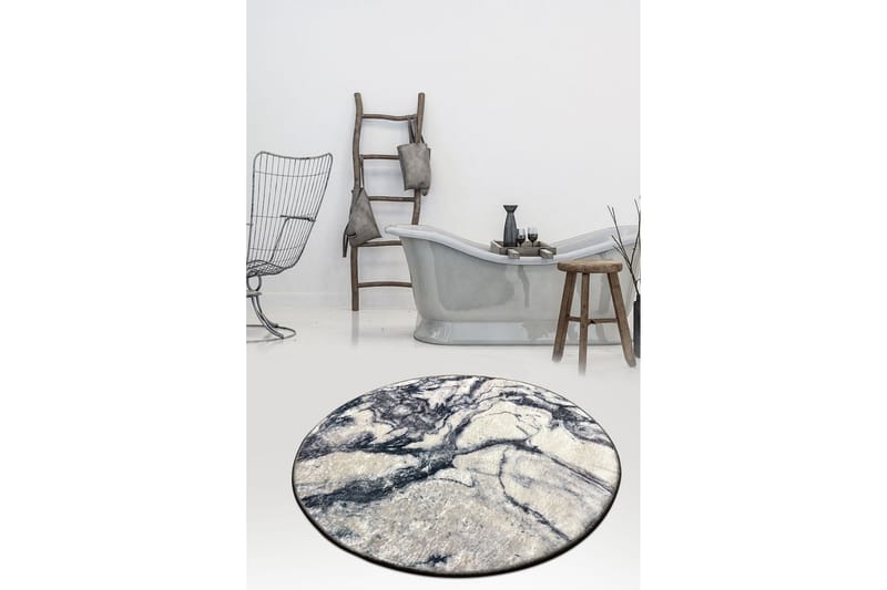 Chilai Home Badematte 100 Rund - Multi - Tekstiler & tepper - Baderomstekstiler