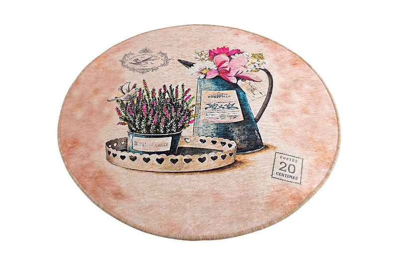 Chilai Home Badematte 100 Rund, Multi