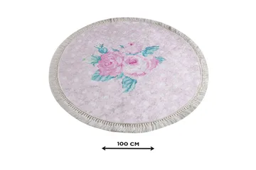 Chilai Home Badematte 100 Rund - Multi - Tekstiler & tepper - Baderomstekstiler