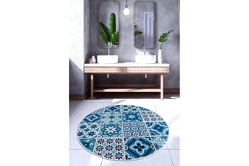 Chilai Home Badematte 100 Rund - Multi - Tekstiler & tepper - Baderomstekstiler