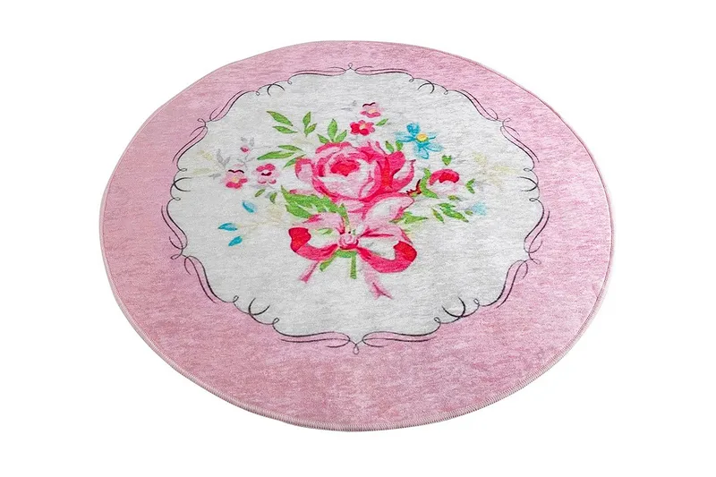 Chilai Home Badematte 100 Rund, Multi