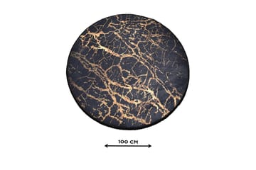 Chilai Home Badematte 100 Rund - Multi - Tekstiler & tepper - Baderomstekstiler