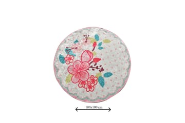 Chilai Home Badematte 100 Rund - Multi - Tekstiler & tepper - Baderomstekstiler