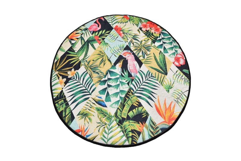 Chilai Home Badematte 100 Rund, Multi