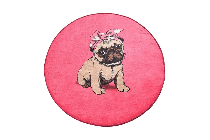 Chilai Home Badematte 100 Rund, Multi