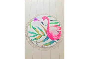 Chilai Home Badematte 100 Rund - Multi - Tekstiler & tepper - Baderomstekstiler