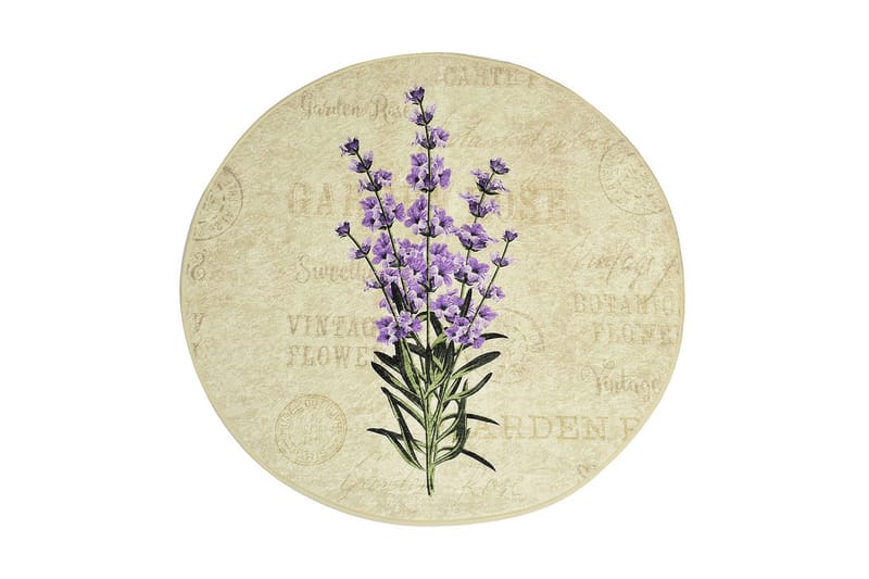 Chilai Home Badematte 100 Rund, Multi