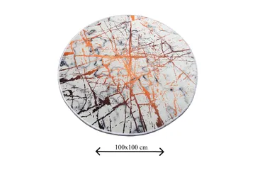 Chilai Home Badematte 100 Rund - Multi - Tekstiler & tepper - Baderomstekstiler