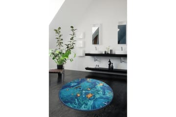 Chilai Home Badematte 100 Rund - Multi - Tekstiler & tepper - Baderomstekstiler