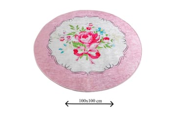 Chilai Home Badematte 100 Rund - Multi - Tekstiler & tepper - Baderomstekstiler