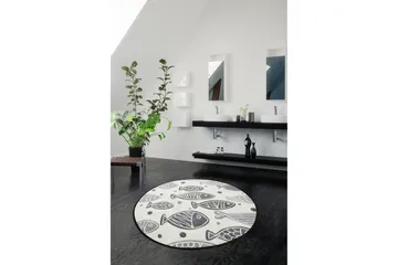 Chilai Home Badematte 100 Rund - Multi - Tekstiler & tepper - Baderomstekstiler
