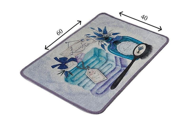 Chilai Home Badematte 40x60 - Multi - Tekstiler & tepper - Baderomstekstiler