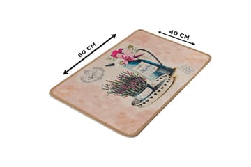 Chilai Home Badematte 40x60 - Multi - Tekstiler & tepper - Baderomstekstiler