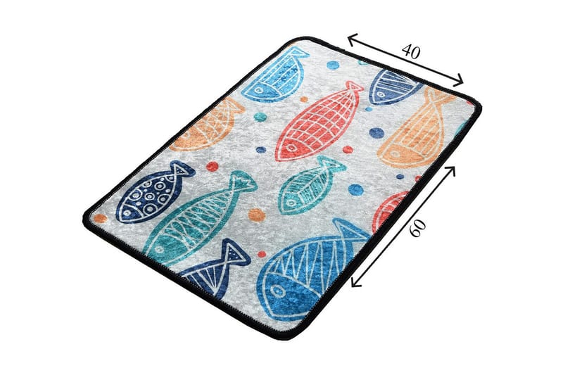 Chilai Home Badematte 40x60 - Multi - Tekstiler & tepper - Baderomstekstiler