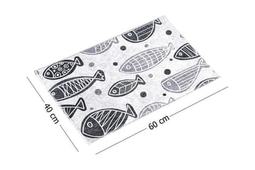 Chilai Home Badematte 40x60 - Multi - Tekstiler & tepper - Baderomstekstiler