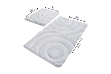 Chilai Home Badematte Sett med 2 - Multi - Tekstiler & tepper - Baderomstekstiler