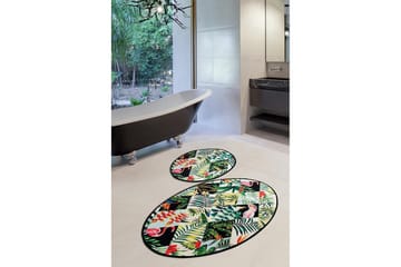 Chilai Home Badematte Sett med 2 - Multi - Tekstiler & tepper - Baderomstekstiler