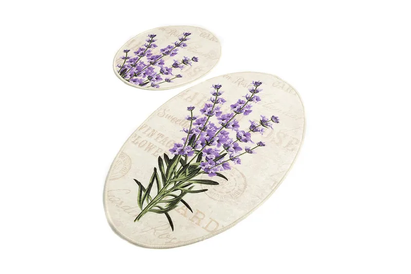 Chilai Home Badematte Sett med 2, Multi