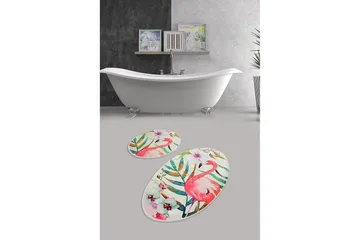 Chilai Home Badematte Sett med 2 - Multi - Tekstiler & tepper - Baderomstekstiler