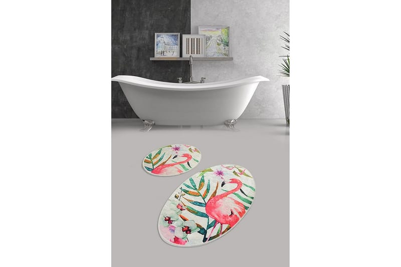 Chilai Home Badematte Sett med 2 - Multi - Tekstiler & tepper - Baderomstekstiler