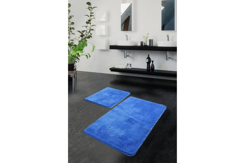 Chilai Home Badematte Sett med 2 - Multi - Tekstiler & tepper - Baderomstekstiler